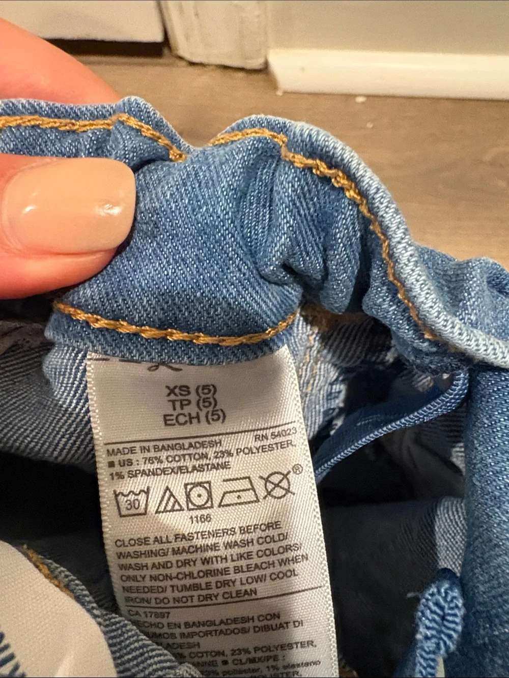 Old Navy Kids Blue Slim Stretch Jeans